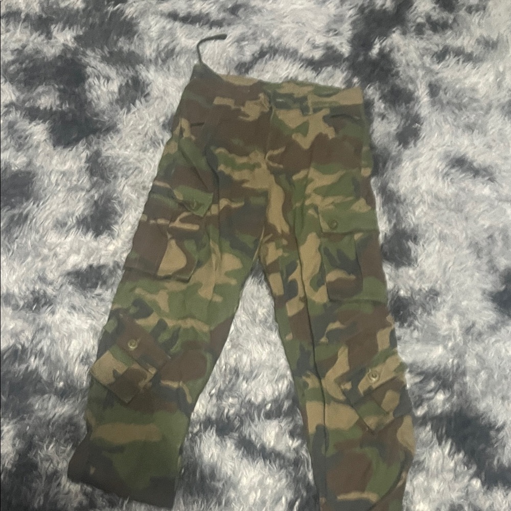 Mens Camouflage Cargo Pants